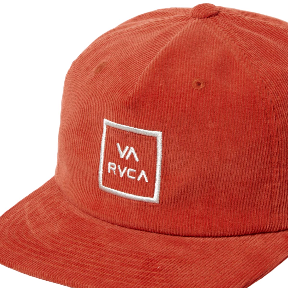 RVCA Freeman Snapback Hat - Burnt Orange image 3