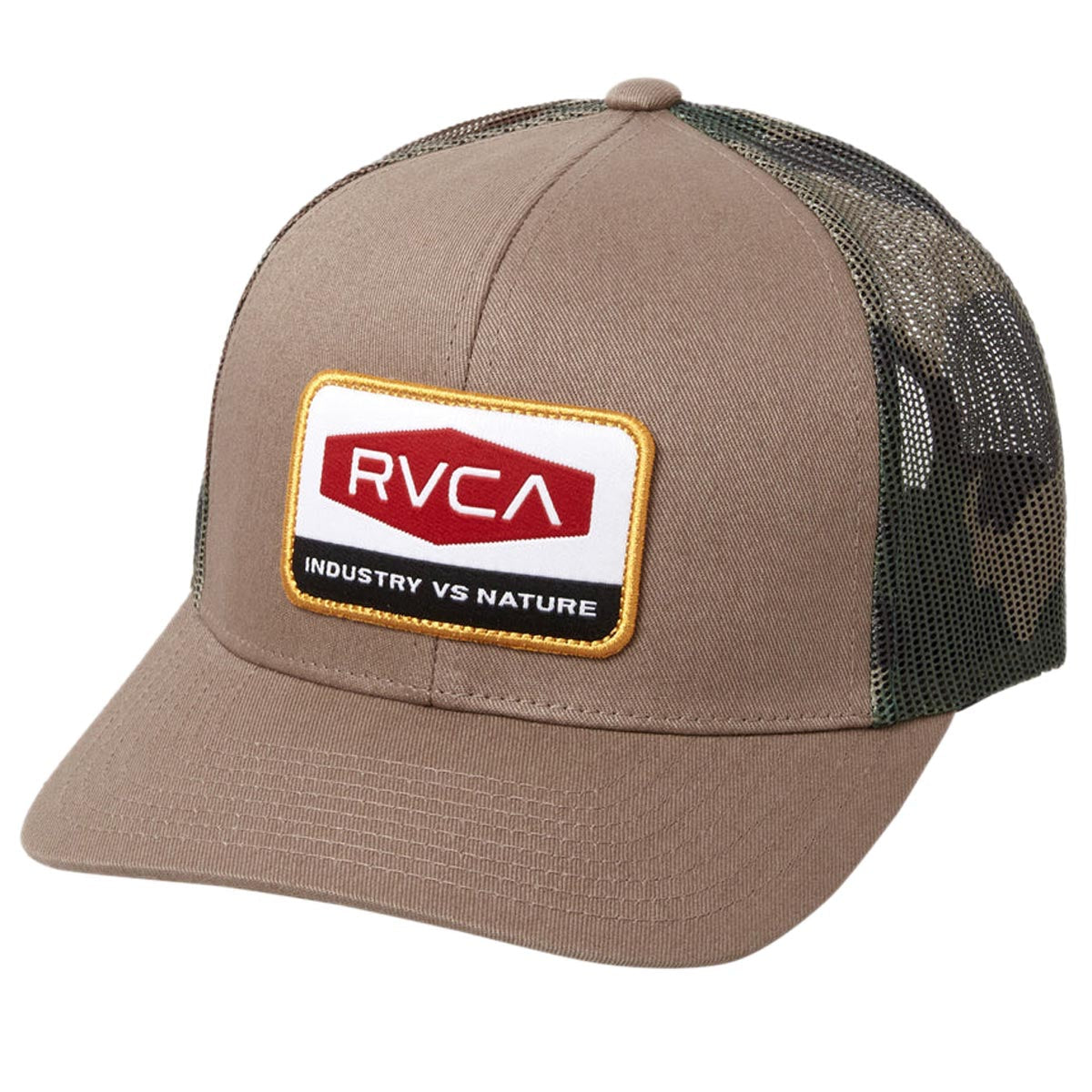 RVCA Mission Trucker Hat - Mocha image 1