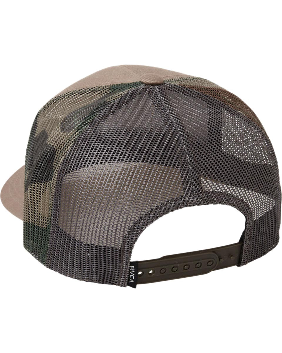 RVCA Mission Trucker Hat - Mocha image 2