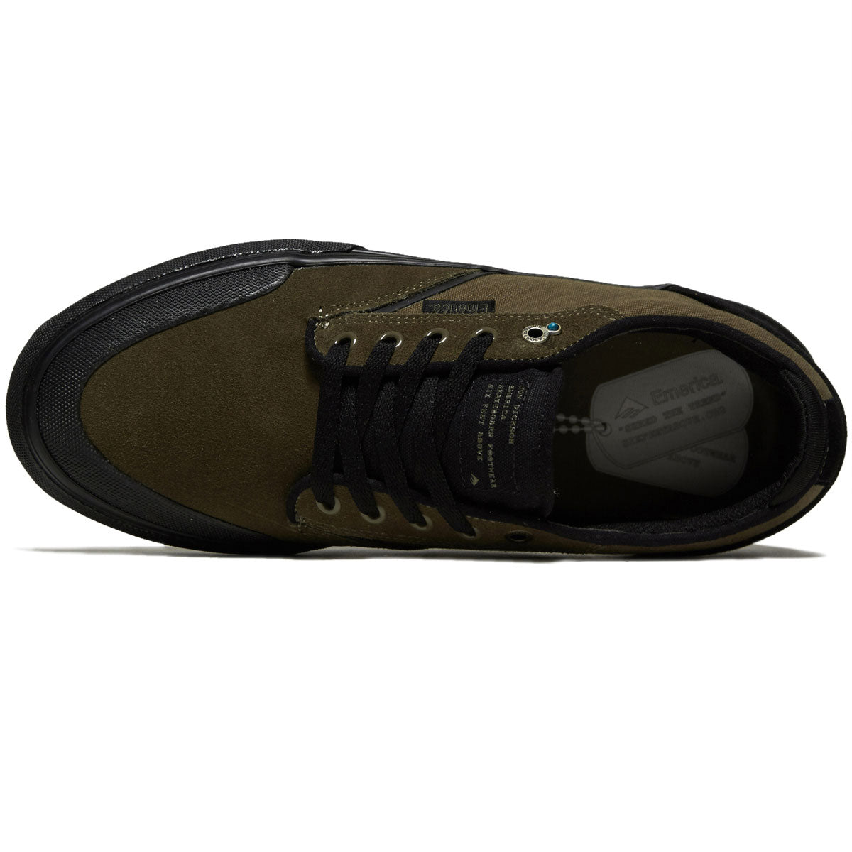 Emerica Dickson X Six Feet Above Shoes - Od Black image 3