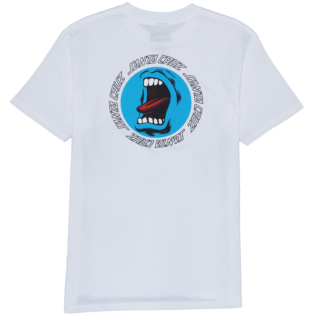 Etnies x Santa Cruz Screaming Hand T-Shirt - White image 1