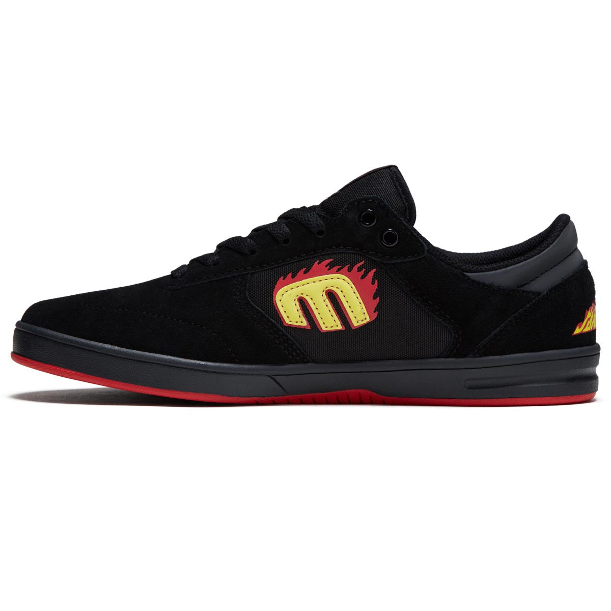 Etnies x Santa Cruz Windrow Shoes - Black/Red/Black image 2