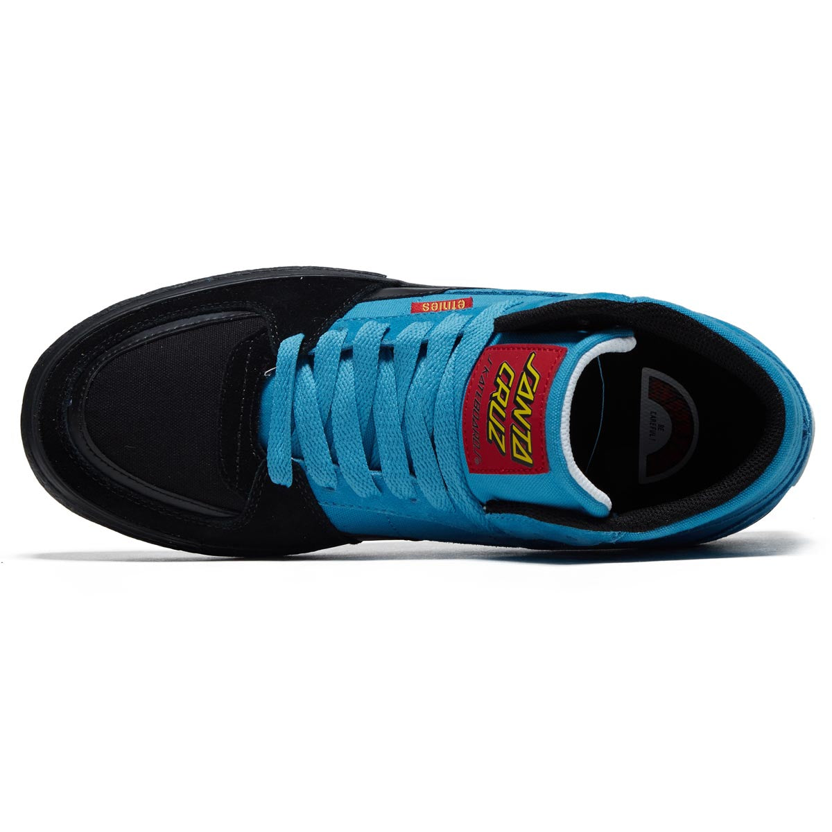 Etnies x Santa Cruz Screw Vulc Mid Shoes - Black/Blue/Black image 3