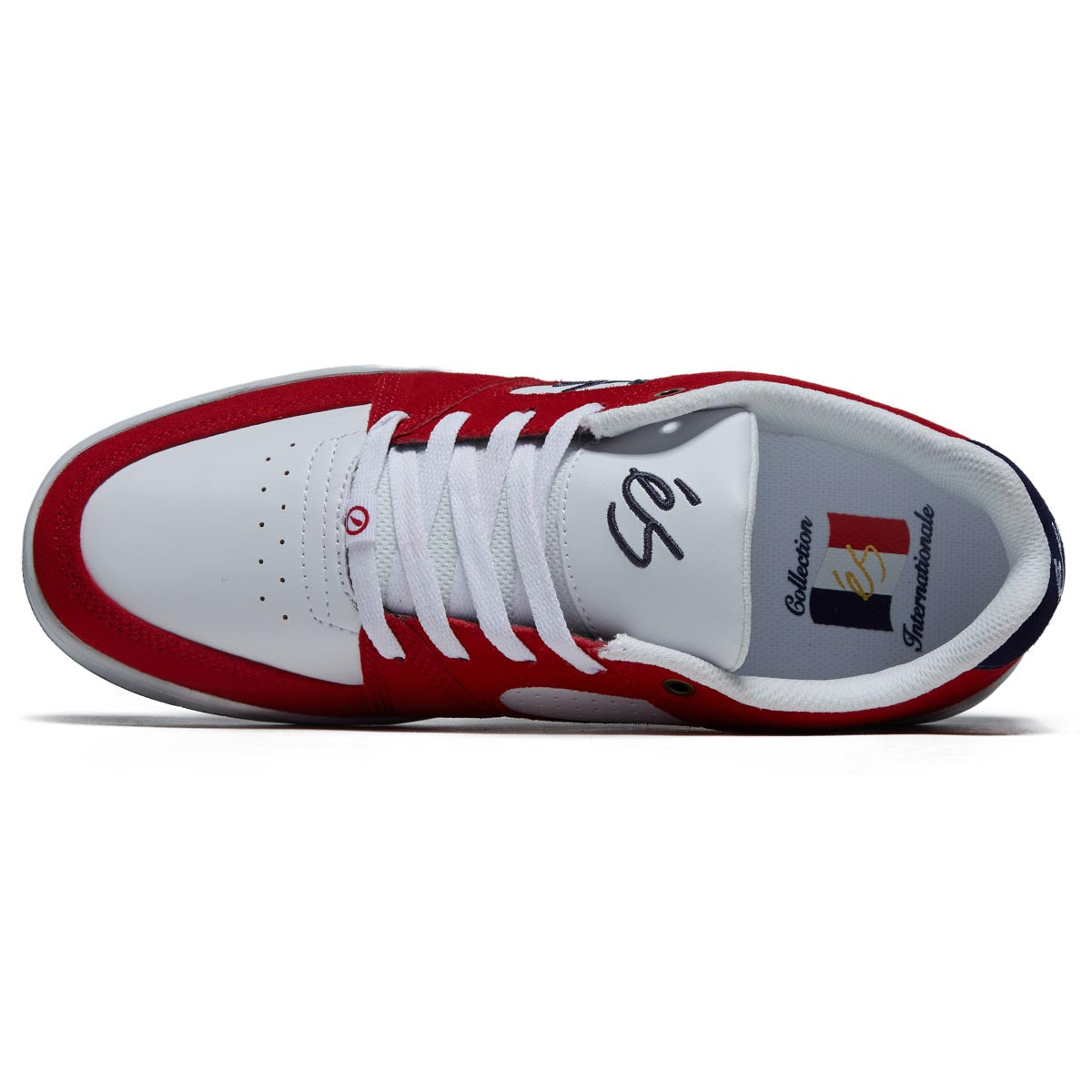 eS Accel Slim Shoes - Red/White/Navy image 3