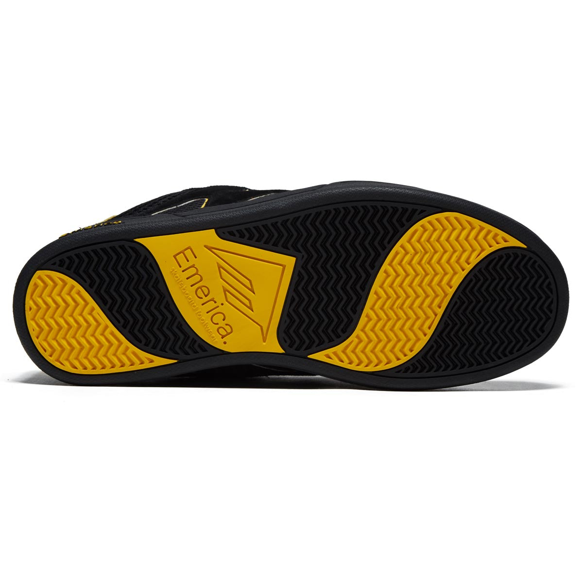 Emerica OG-1 Shoes - Black/Yellow image 4