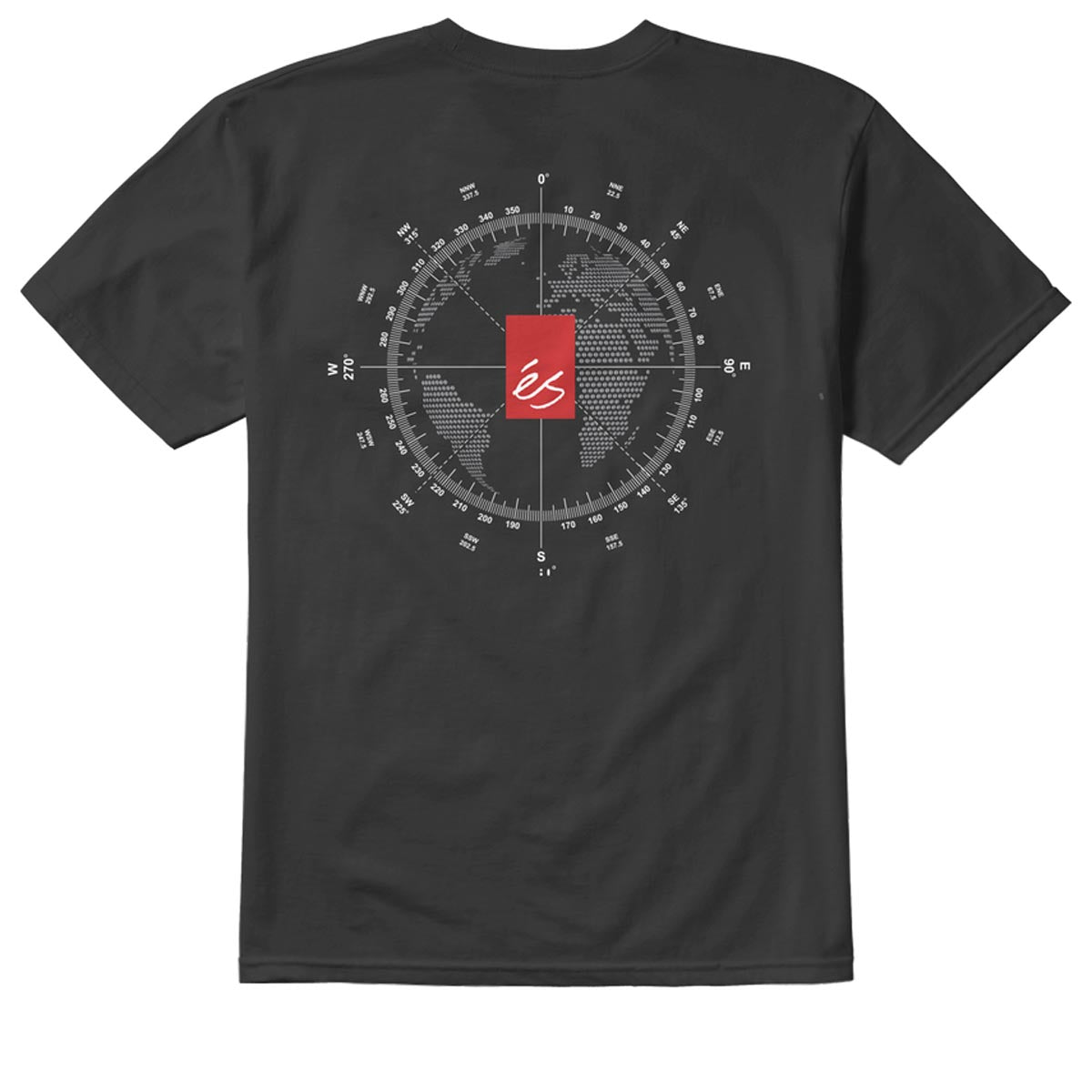 eS Compass T-Shirt - Black image 1