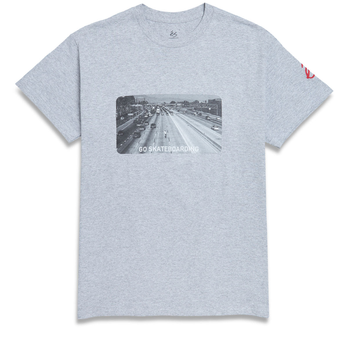 eS GSD T-Shirt - Heather Grey image 1