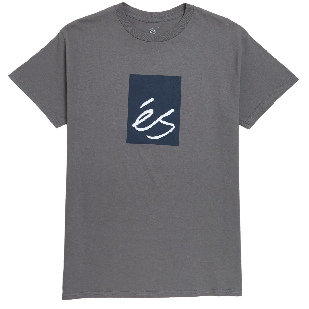 eS Main Block T-Shirt - Charcoal image 1