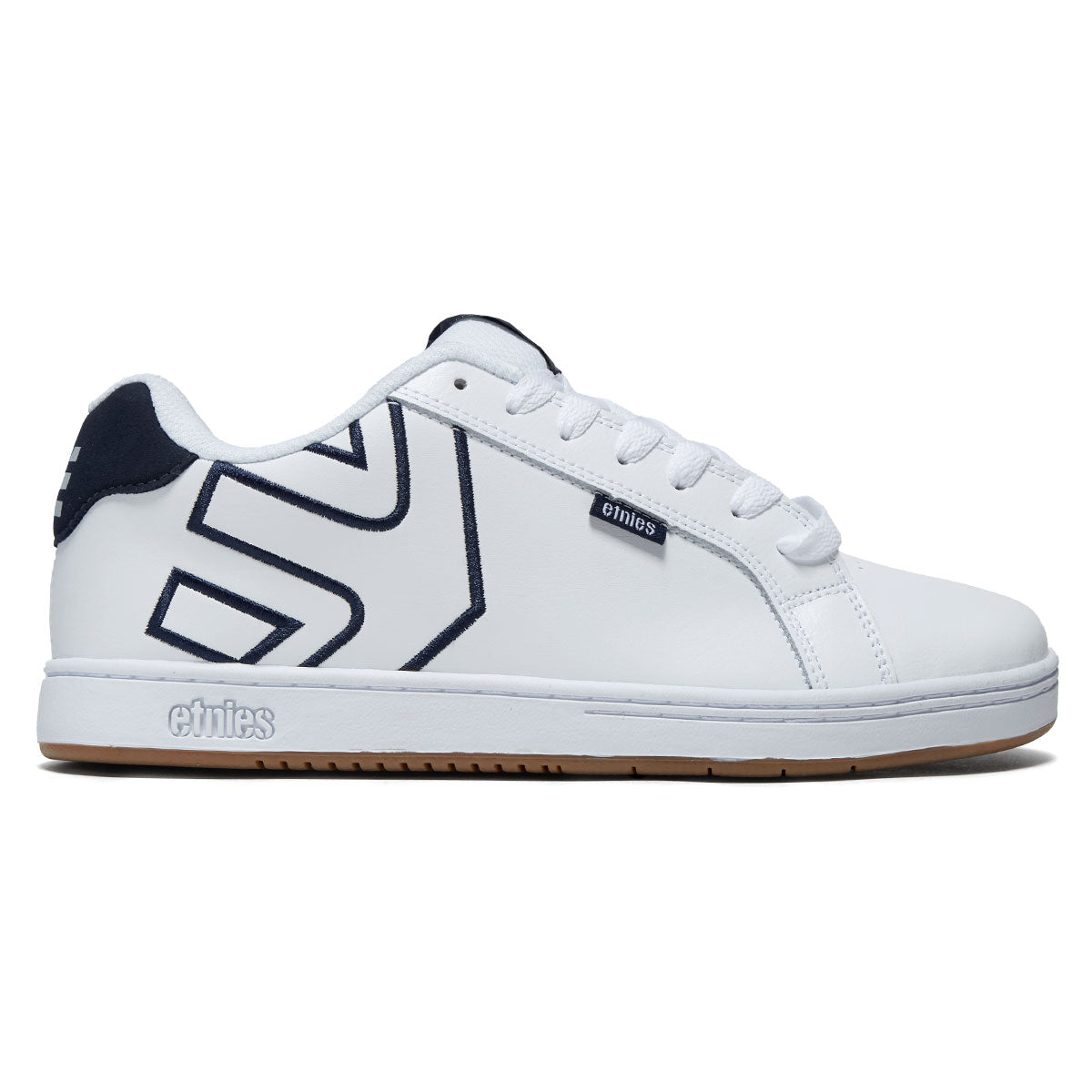 Etnies Fader Shoes - White/White/Navy image 1