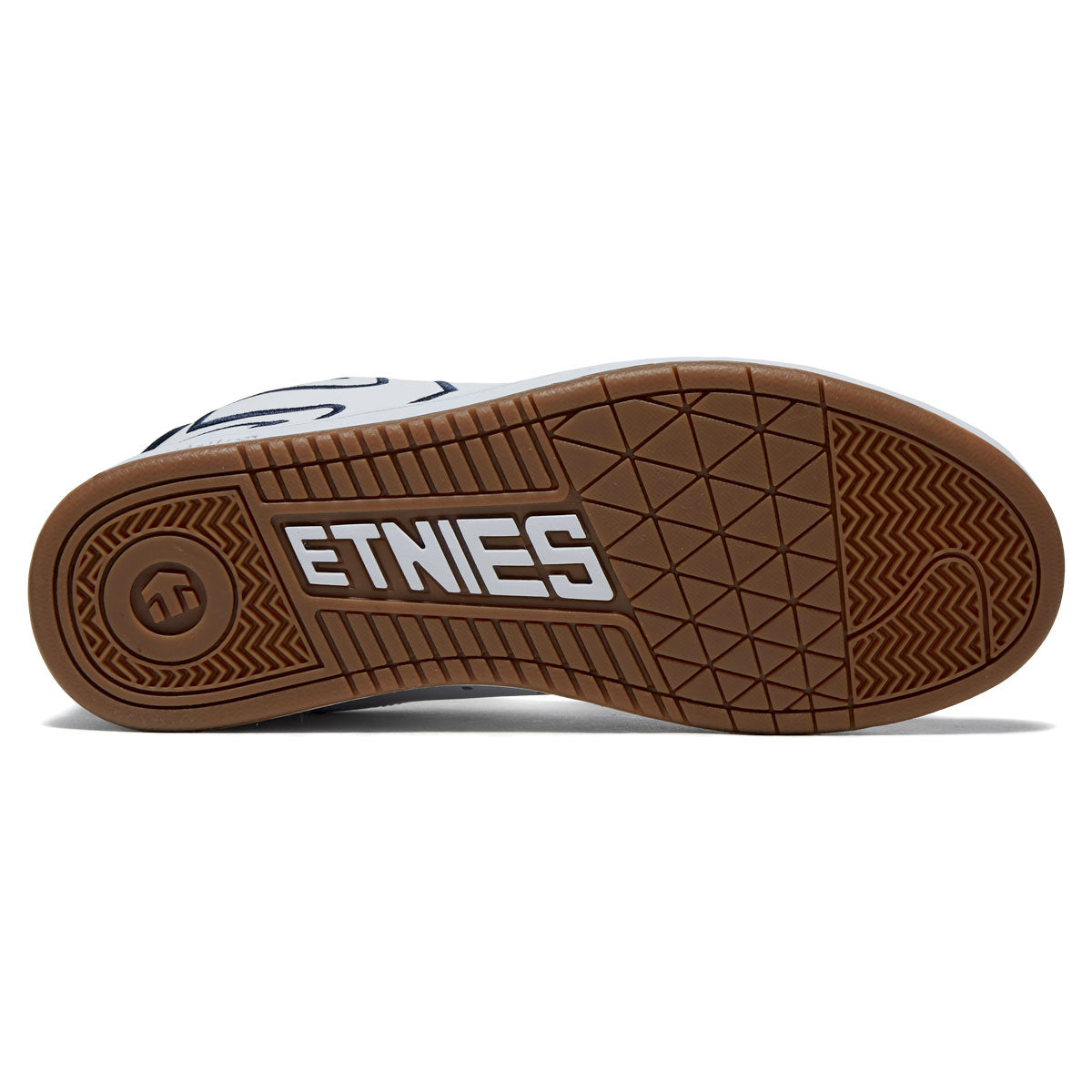 Etnies Fader Shoes - White/White/Navy image 3