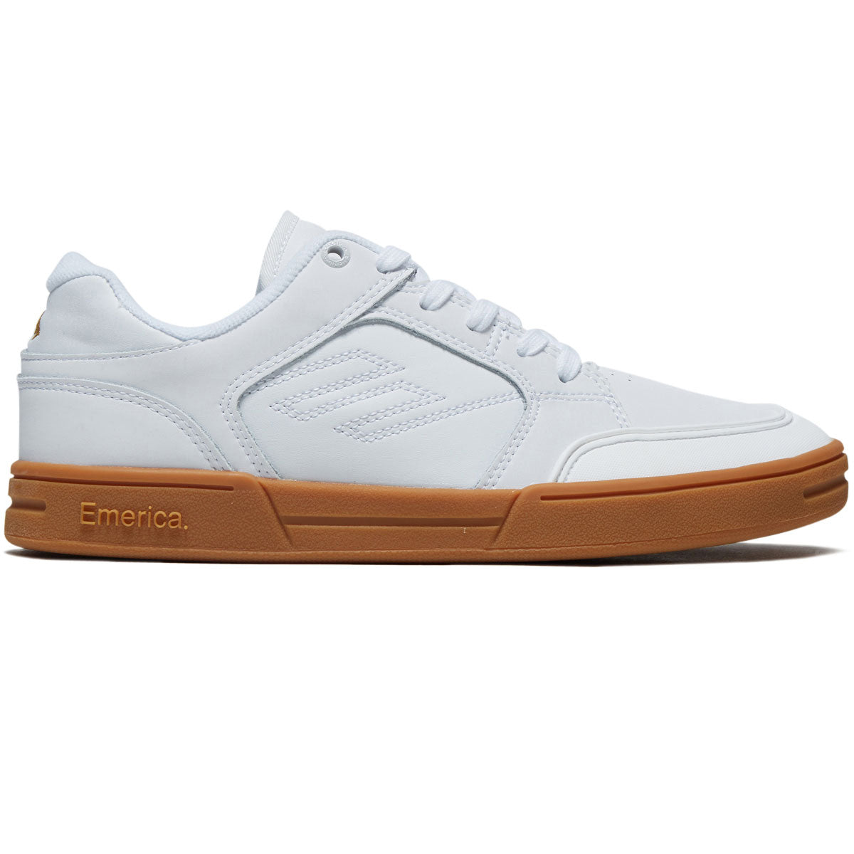 Emerica Heritic Shoes - White/Gum image 1