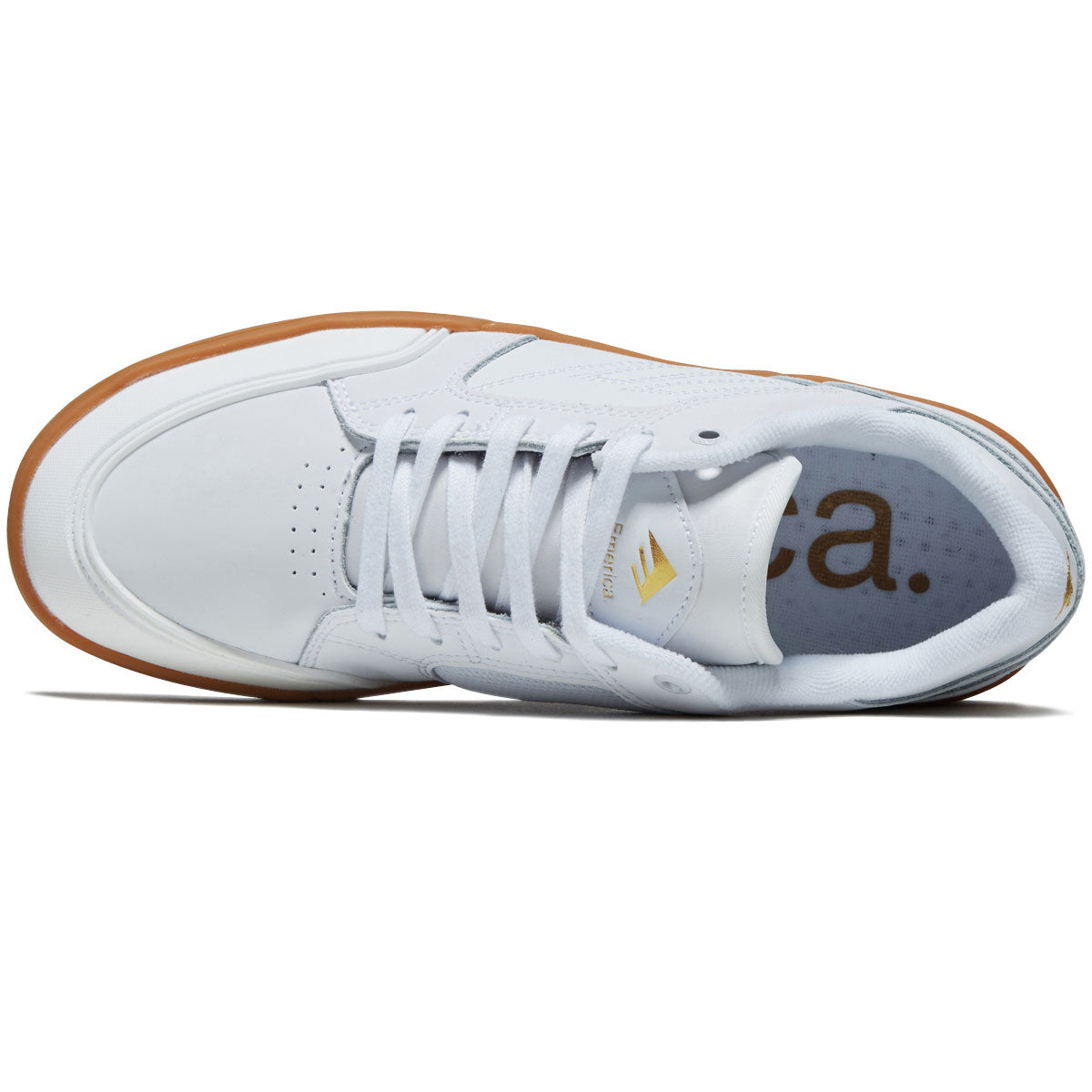 Emerica Heritic Shoes - White/Gum image 3