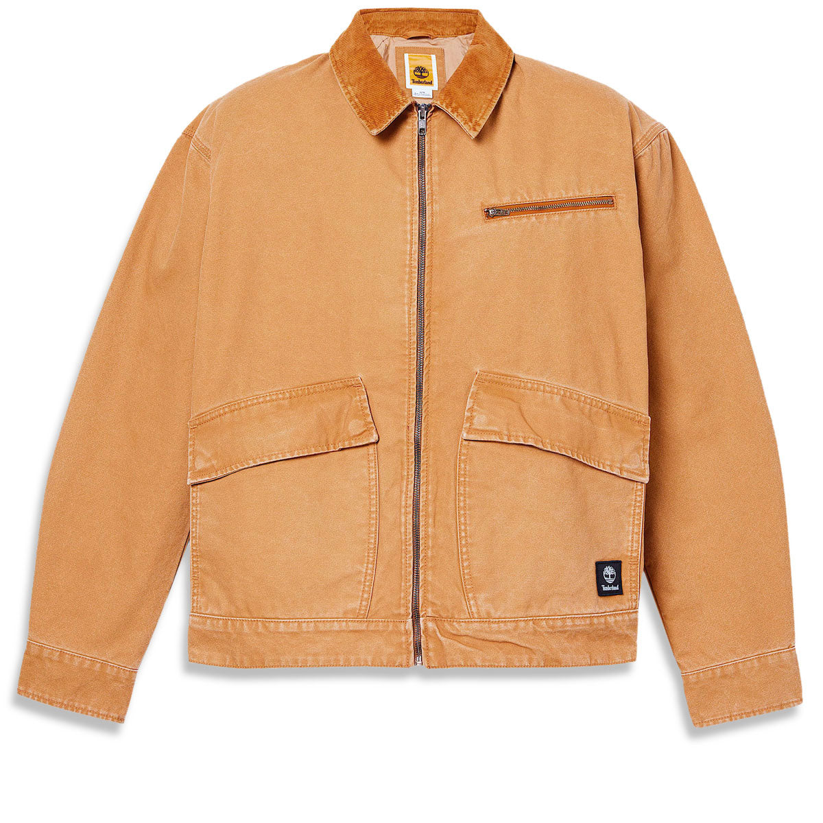 Timberland Strafford Washed Canvas Jacket - Wheat Boot image 5