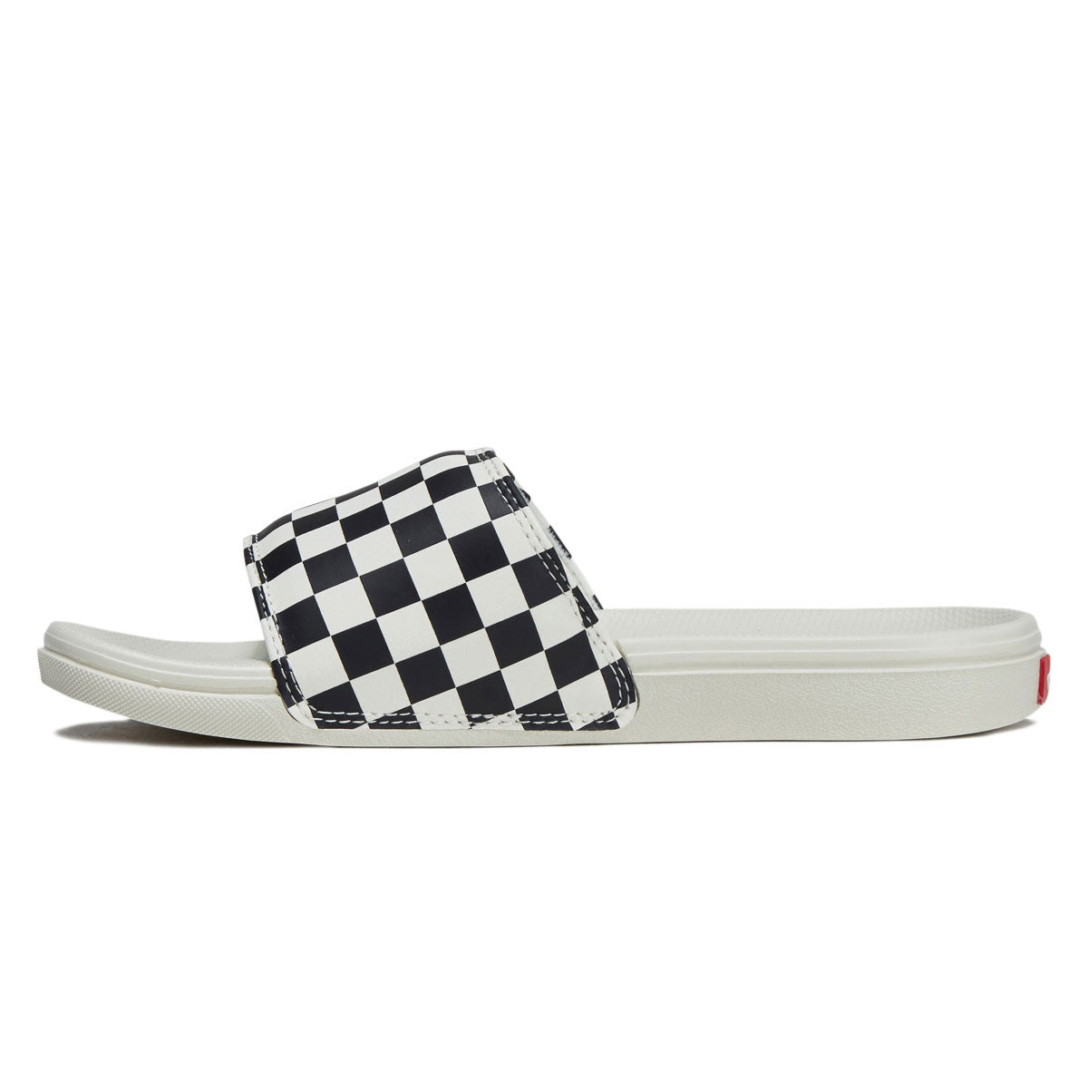 Vans Womens La Costa Slide-On Sandals - Checkerboard Black/Mars image 2