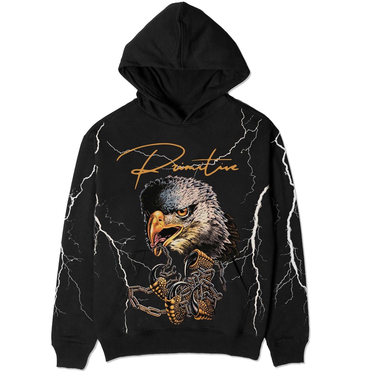 Primitive Freedom Hoodie - Black image 1