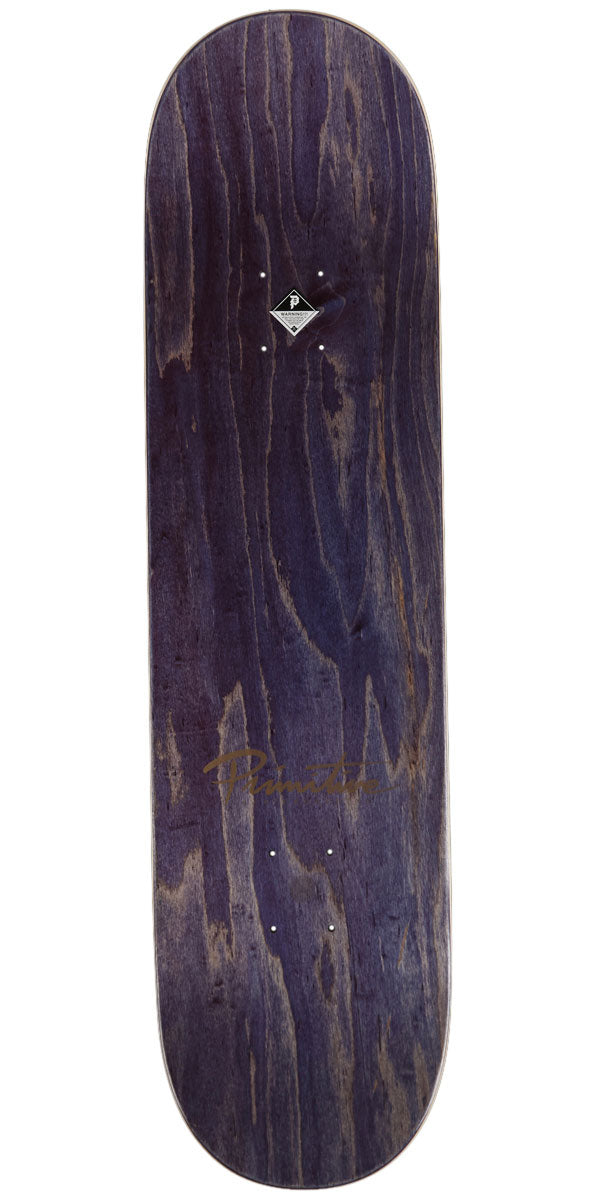 Primitive Desarmo Holofoil Owl Skateboard Deck - Gold - 8.38