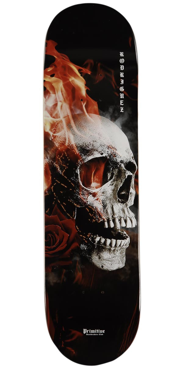 Primitive x Heartbreakers Rodriguez Torch Skateboard Deck - Black - 8.125