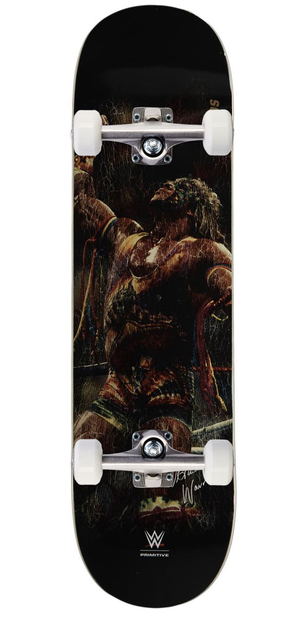 Primitive x WWE Lemos Ultimate Warrior Skateboard Complete - Black - 8.25