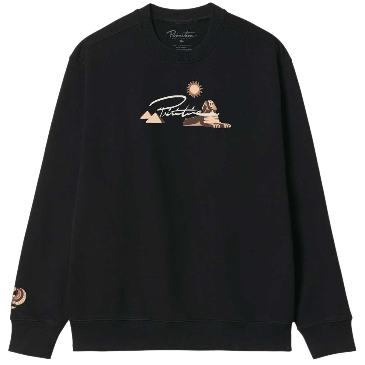 Primitive Passage Crewneck Sweatshirt - Black image 1