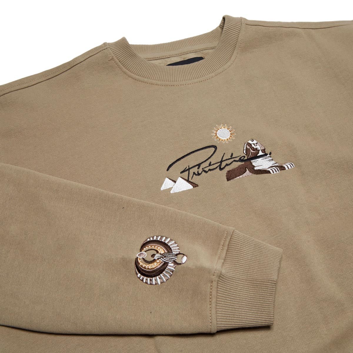 Primitive Passage Crewneck Sweatshirt - Sand image 2