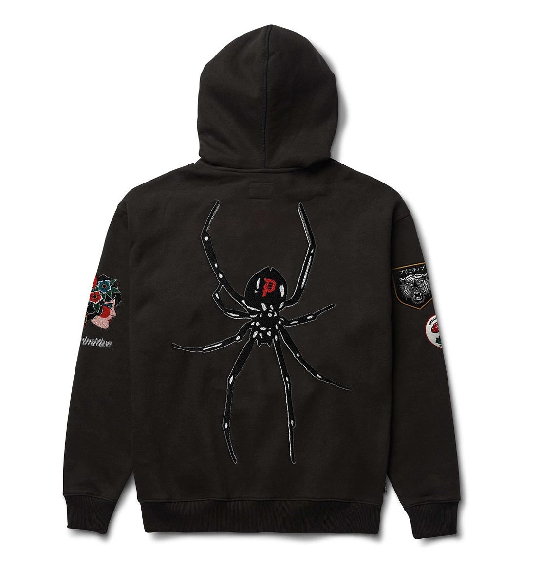 Primitive Temptation Zip Hoodie - Black image 2