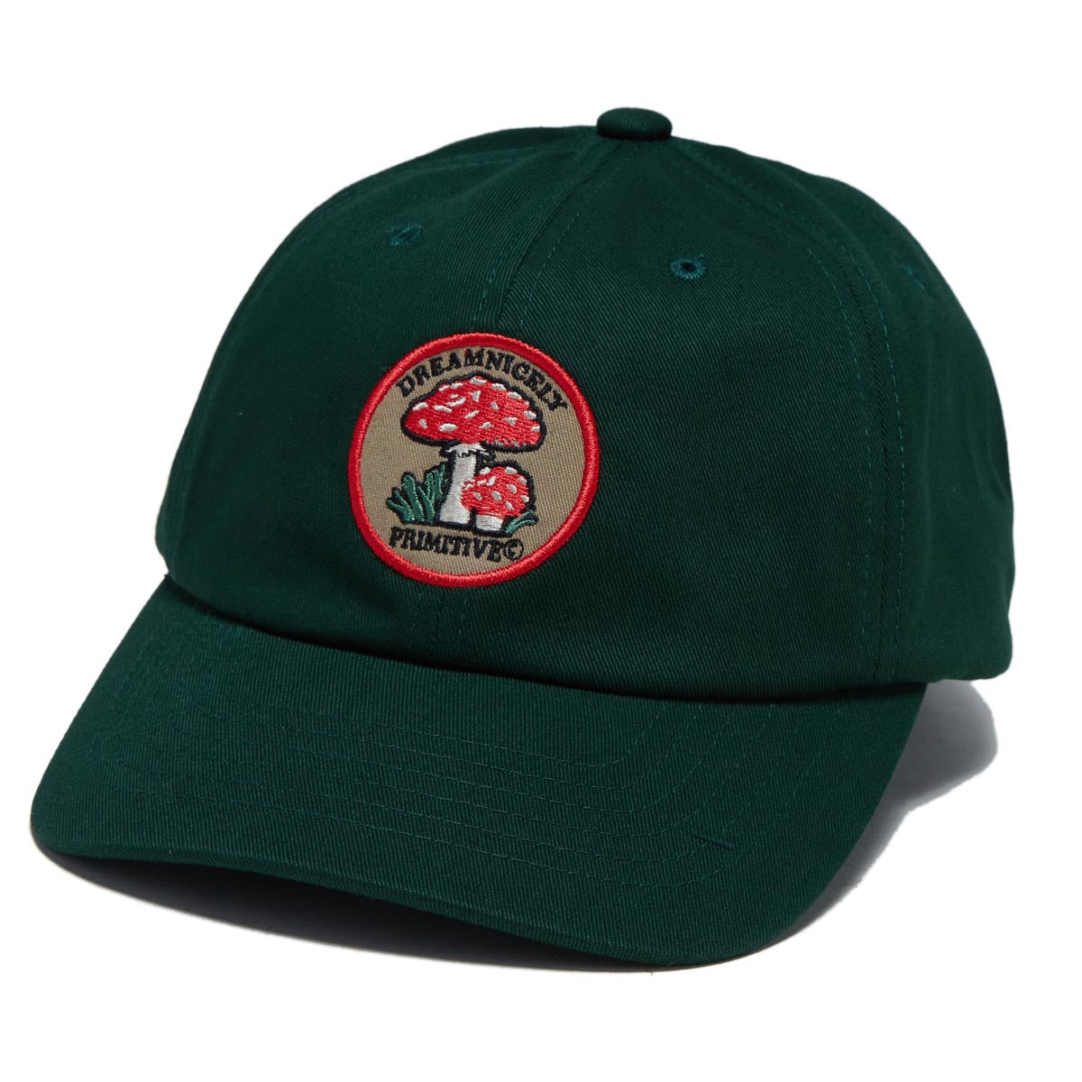 Primitive Dream Nicely Strapback Hat - Forest Green image 1