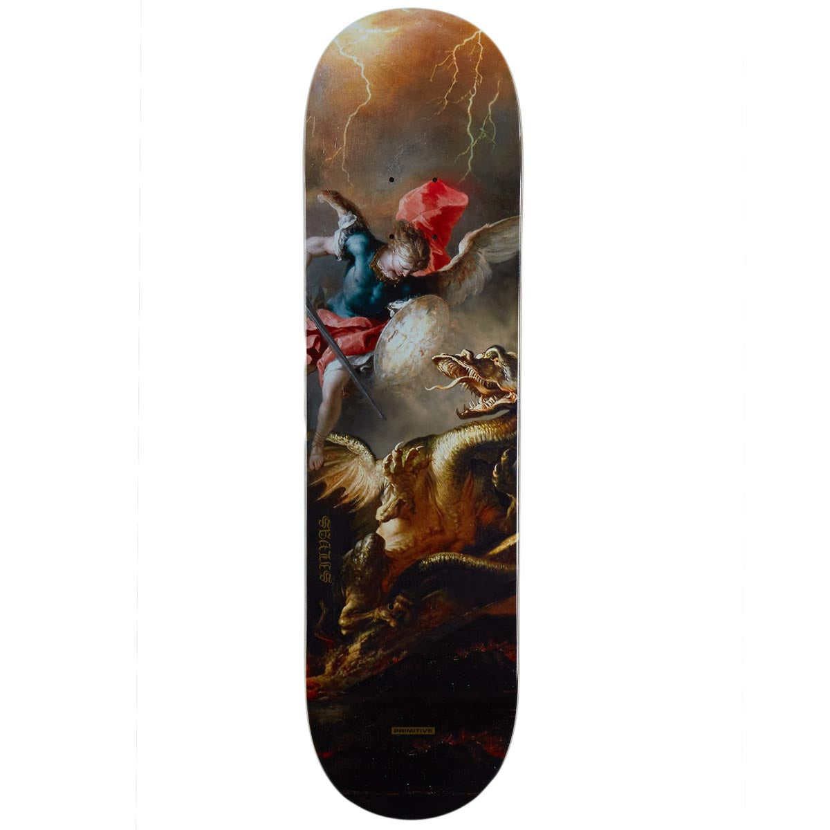 Primitive Silvas Courage Deck Skateboard Deck - 8.25