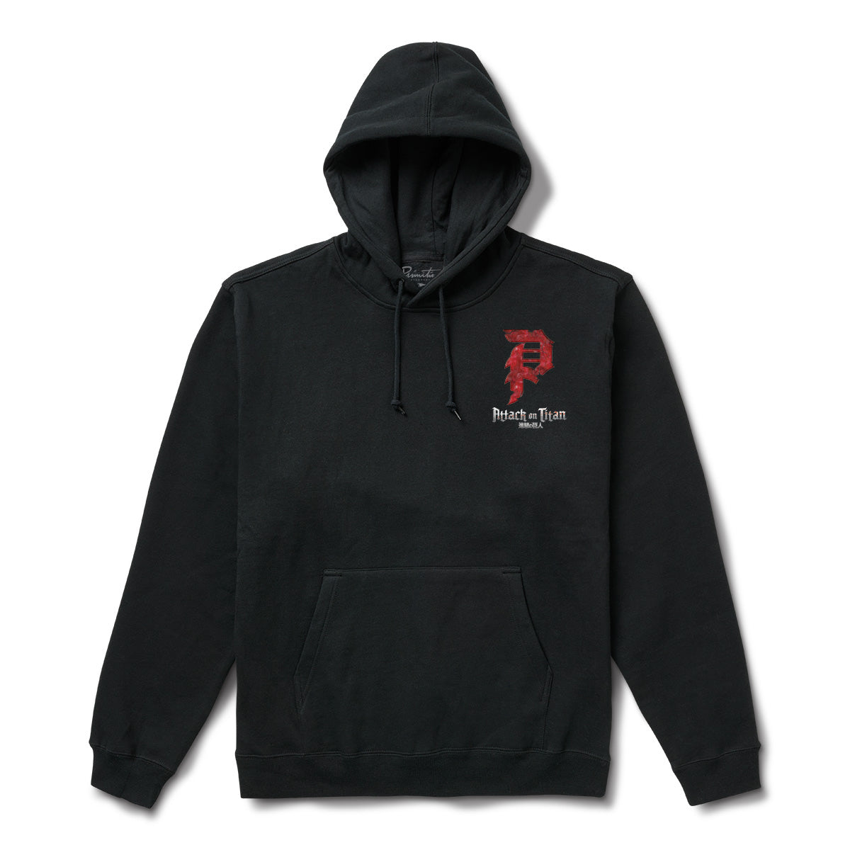 Primitive x Titans Armored Dirty P Hoodie - Black image 2