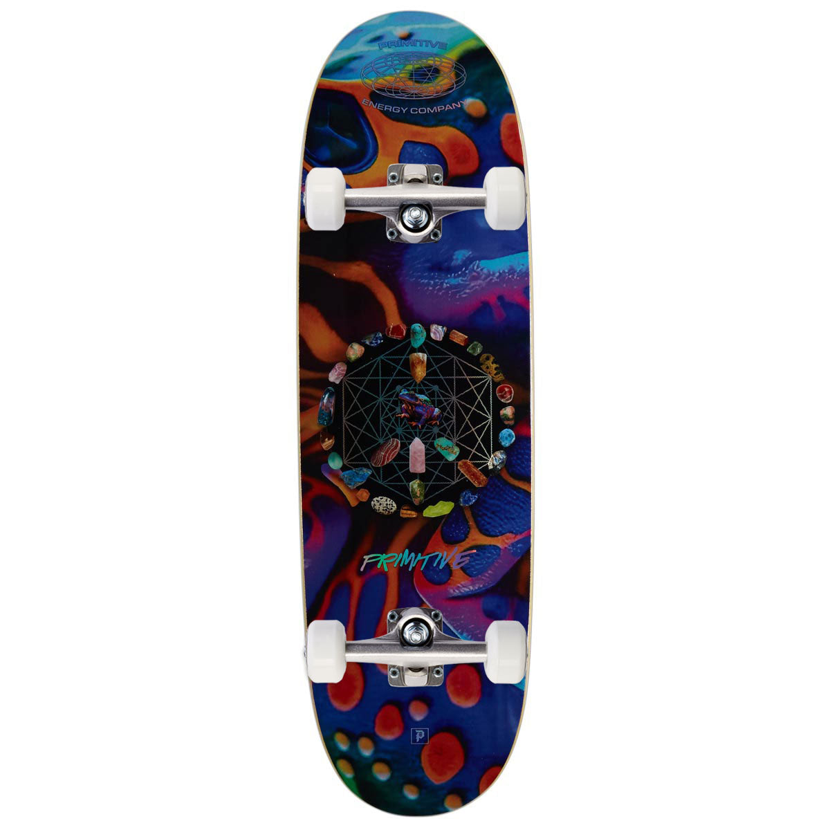 Primitive Energy Egg Deck Skateboard Complete - 9.125