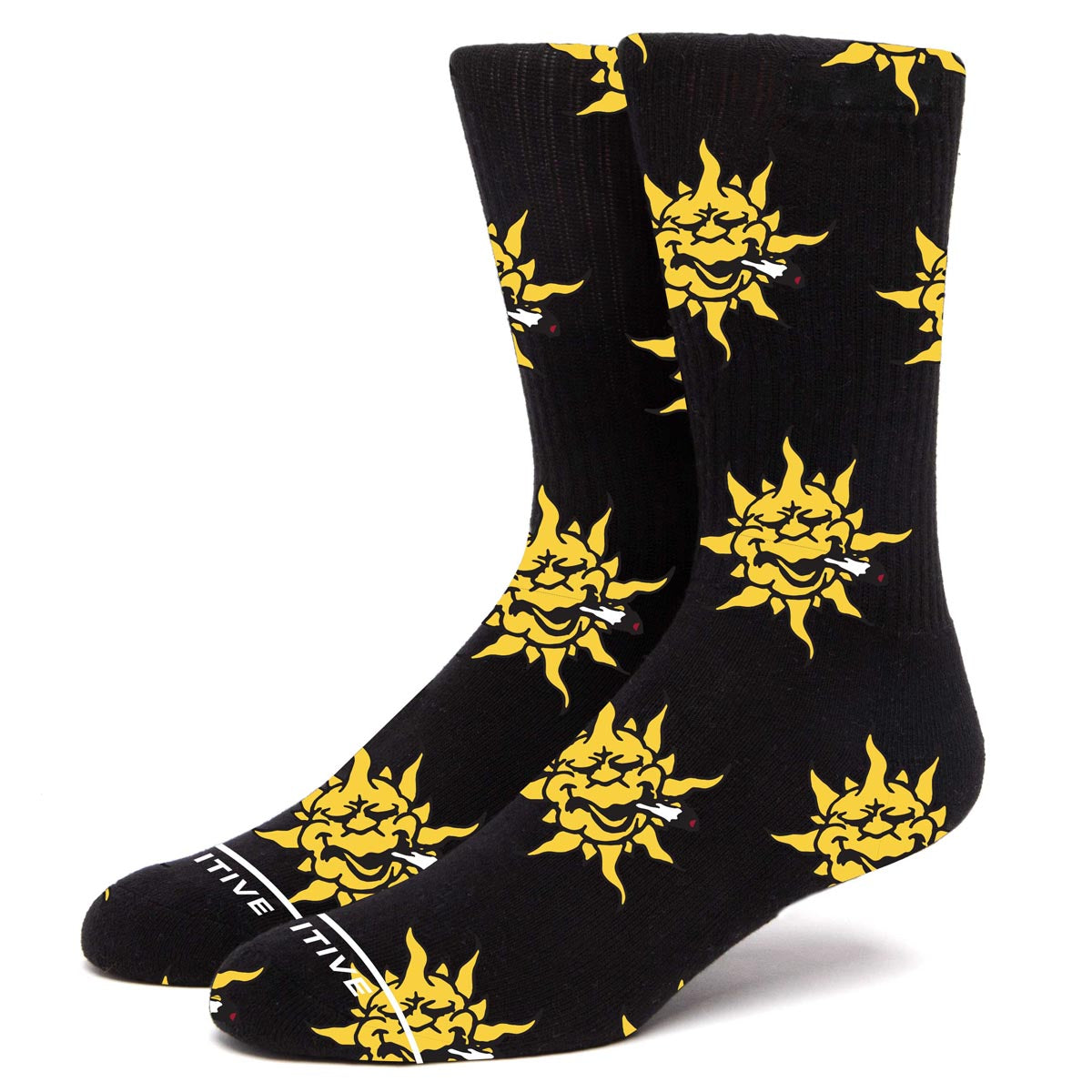 Primitive Burnt Socks - Black image 1