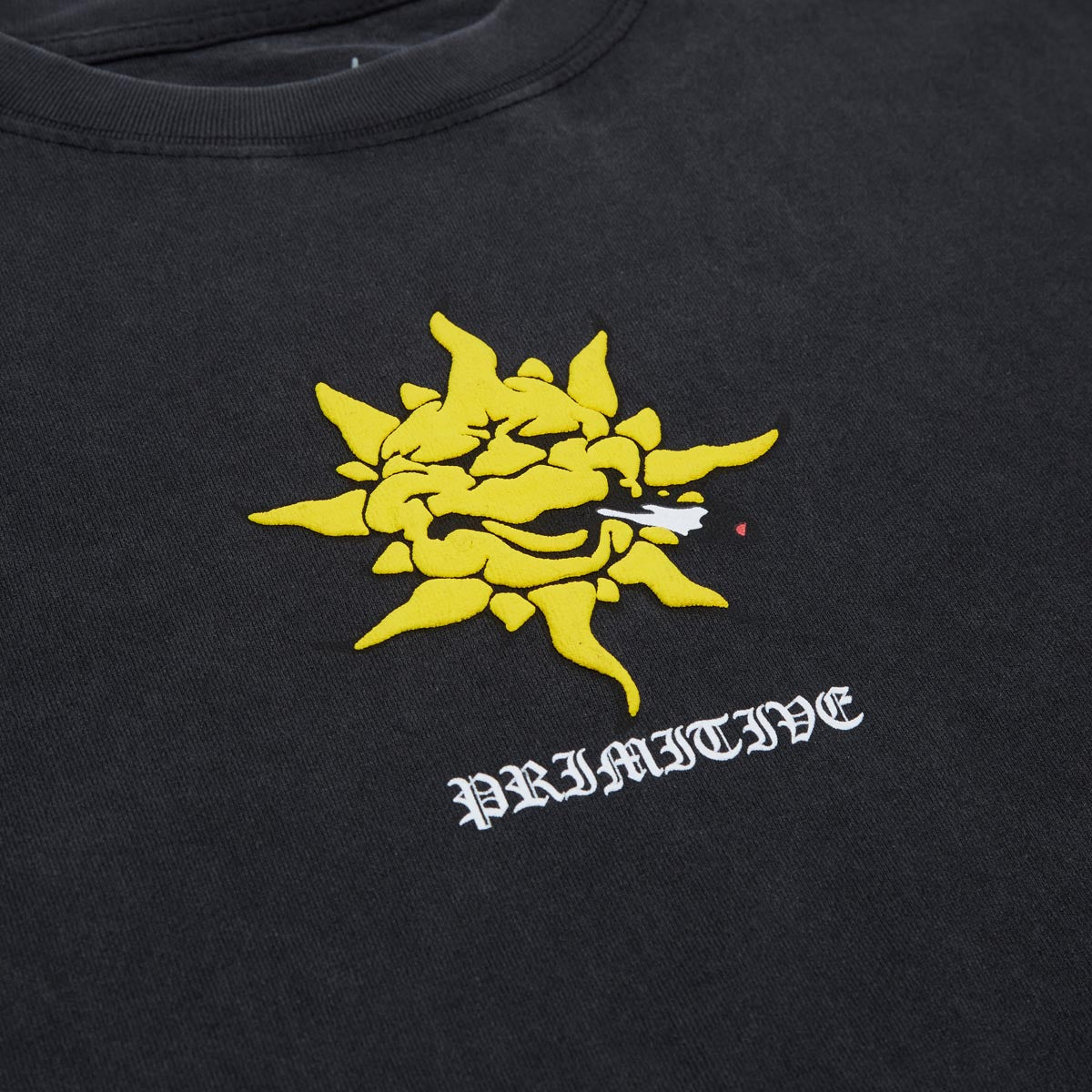 Primitive Burnt Heavyweight T-Shirt - Black image 2