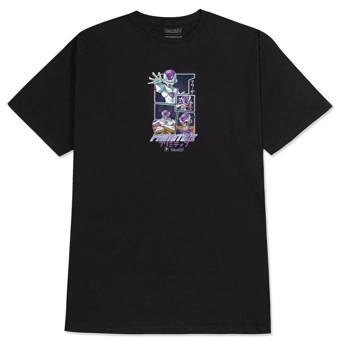 Primitive x Dragon Ball Z Frieza Forms T-Shirt - Black image 1