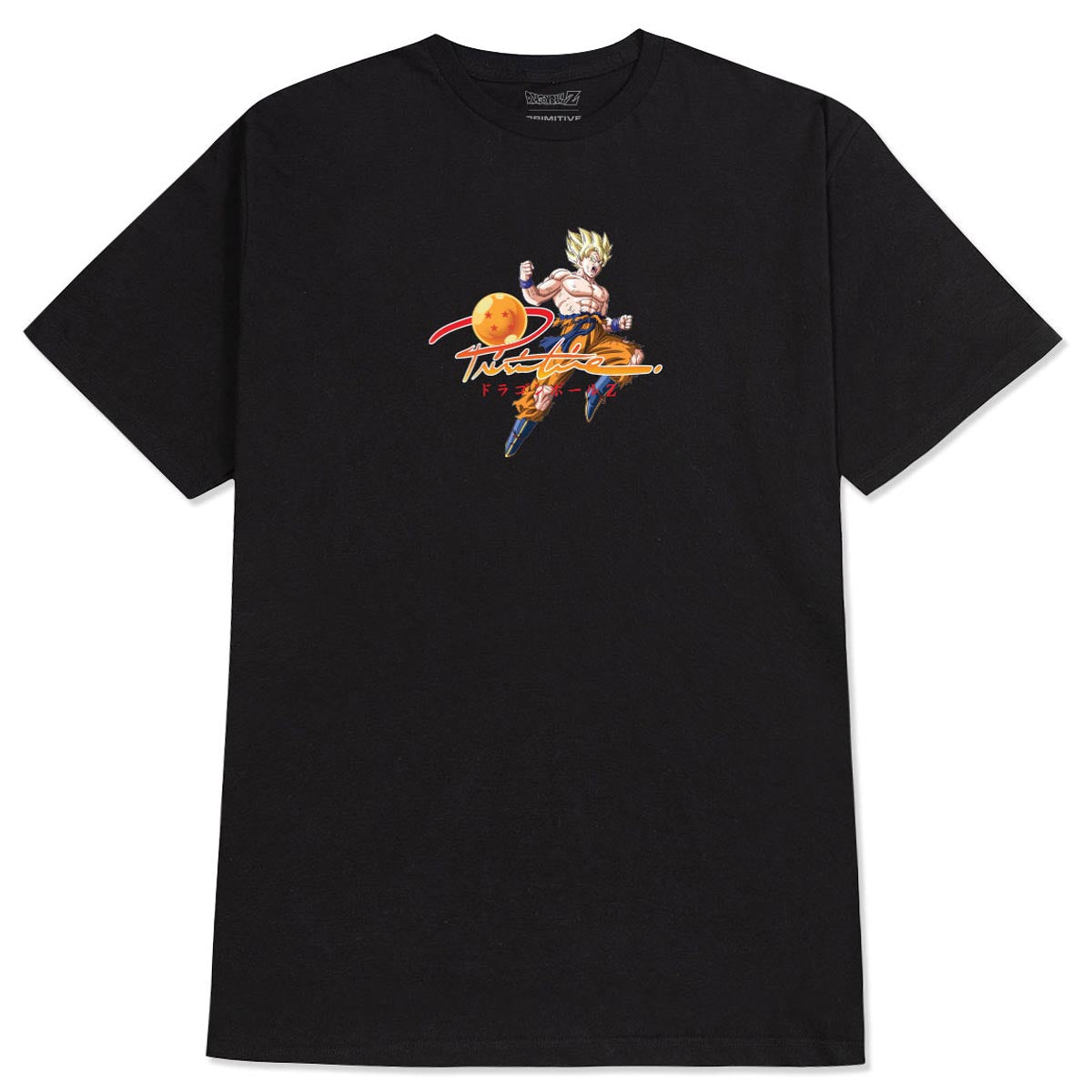 Primitive x Dragon Ball Z Comeback T-Shirt - Black image 1