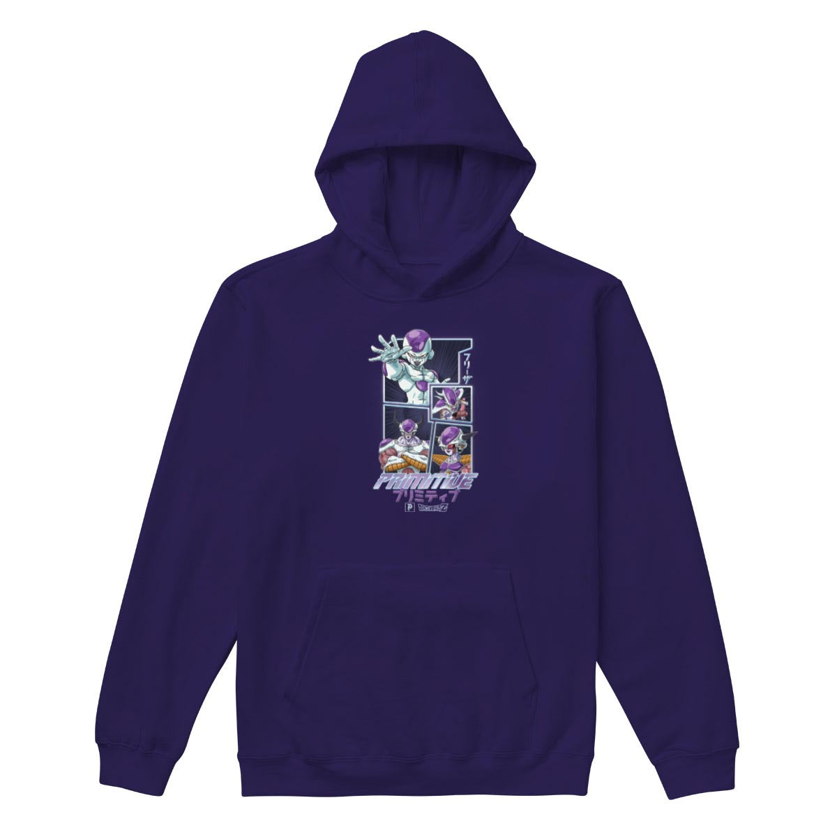 Primitive x Dragon Ball Z Frieza Forms Hoodie - Purple image 1