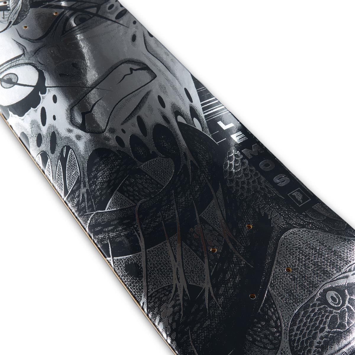 Primitive x Naruto Lemos Snakes Skateboard Deck - Black - 8.00