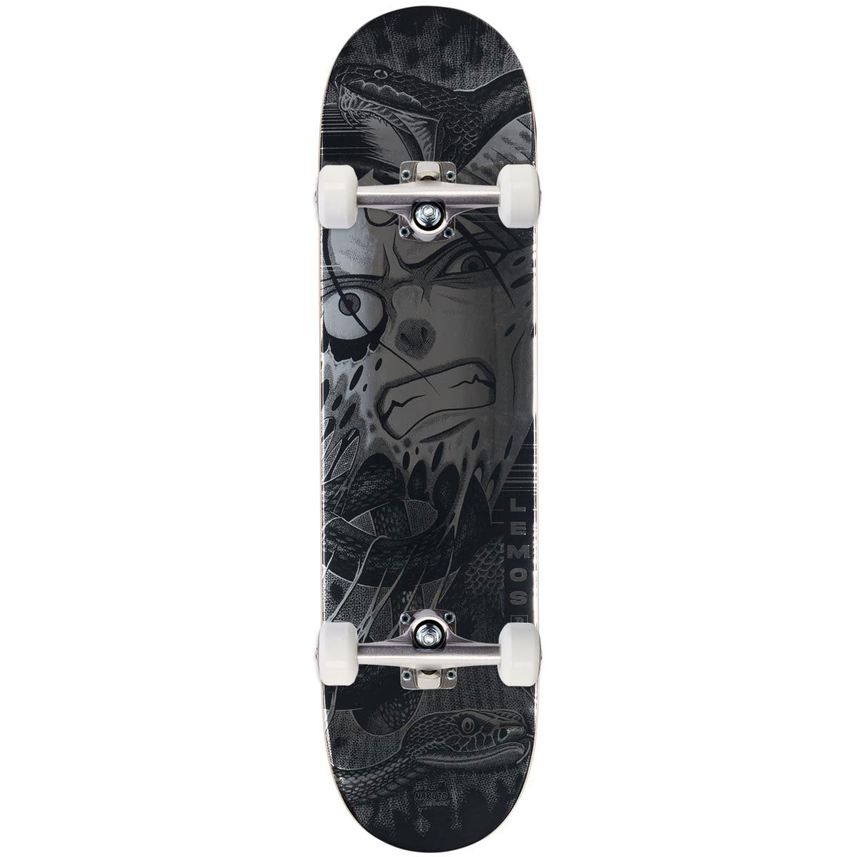 Primitive x Naruto Lemos Snakes Skateboard Complete - Black - 8.00