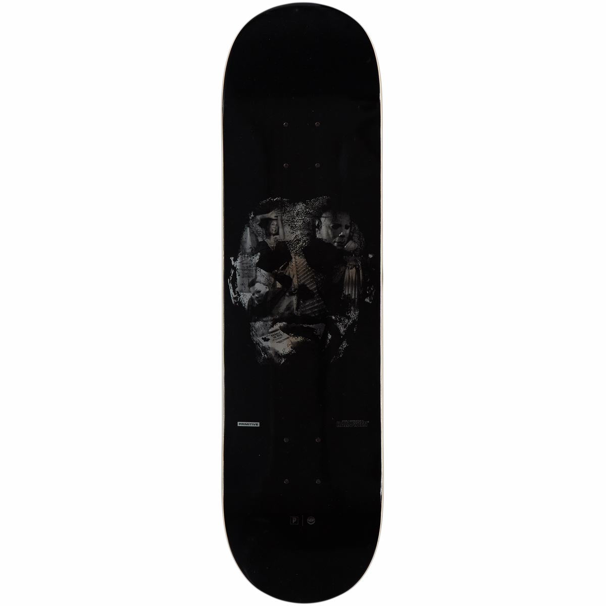 Primitive x Halloween Scenes Skateboard Deck - Black - 8.25