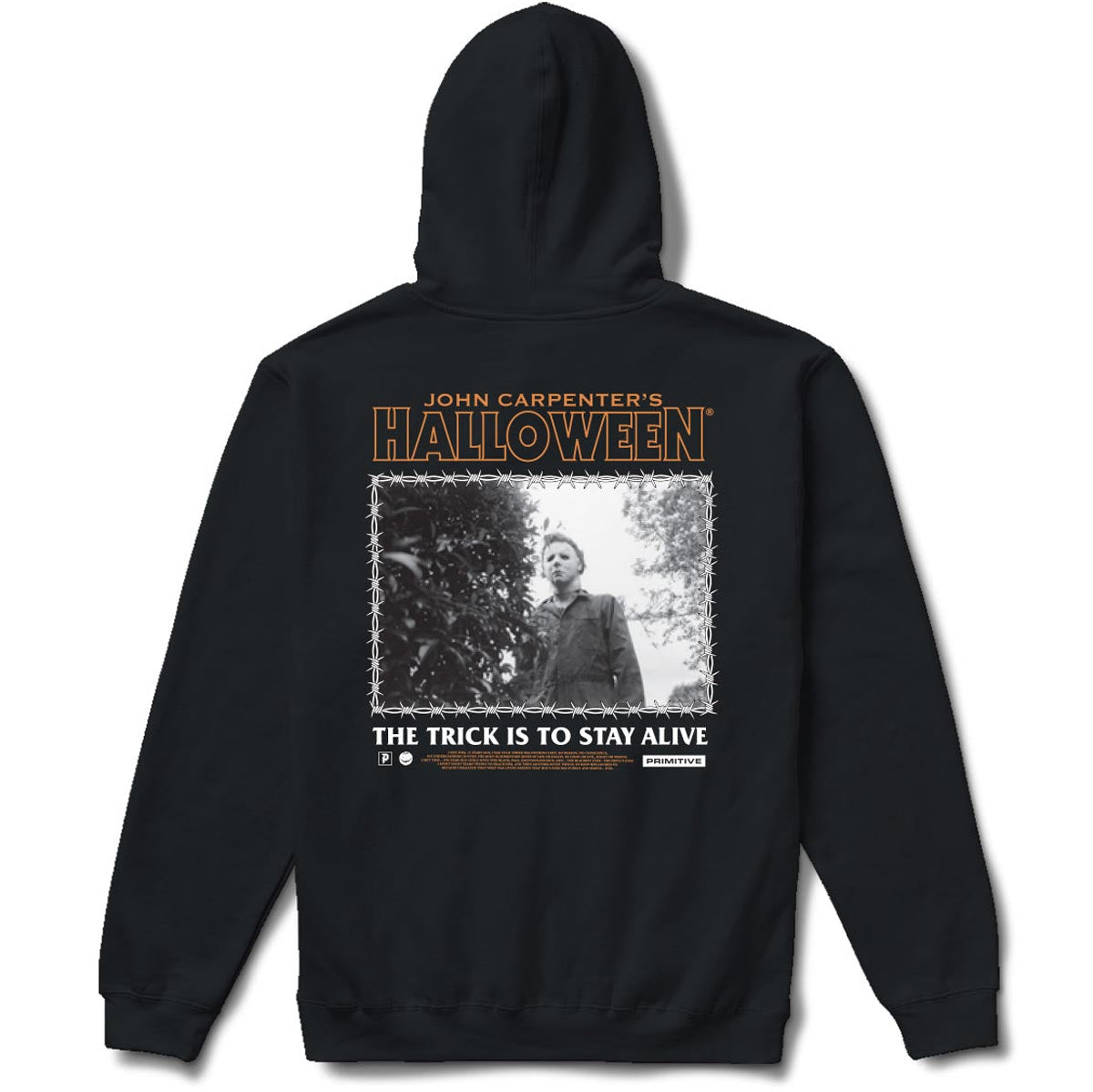 Primitive x Halloween Stay Alive Hoodie - Black image 1