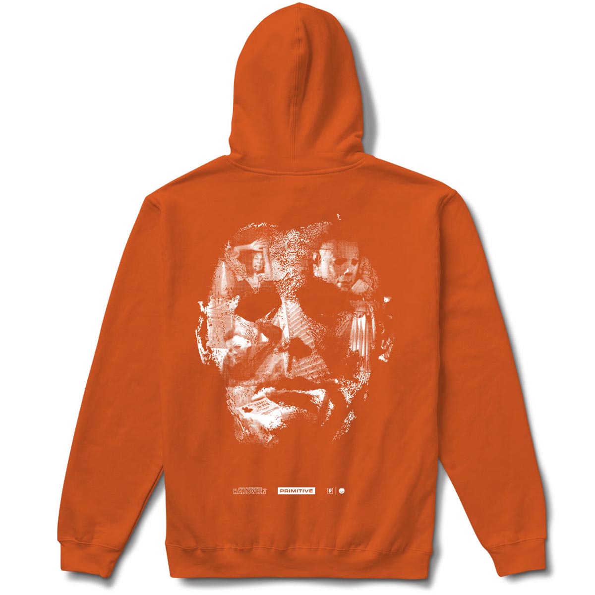 Primitive x Halloween Scenes Hoodie - Orange image 1