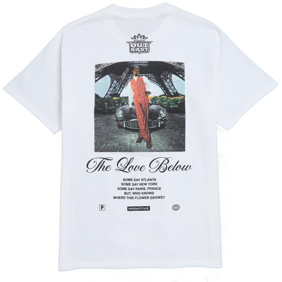 Primitive x Outkast Regal T-Shirt - White image 2