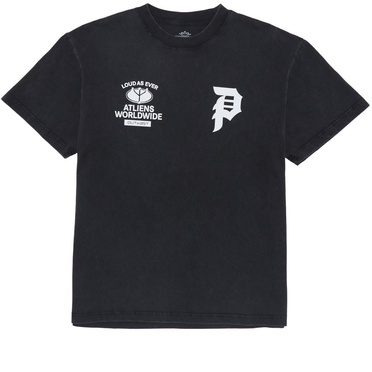 Primitive x Outkast Glow Heavyweight T-Shirt - Black image 1