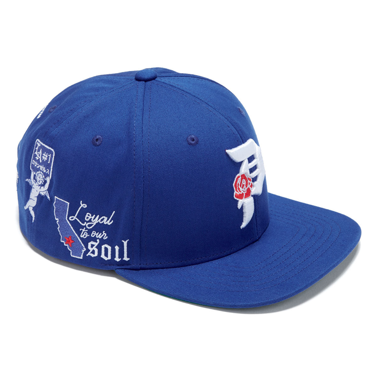 Primitive x Dodgers Champs Snapback Hat - Royal image 2