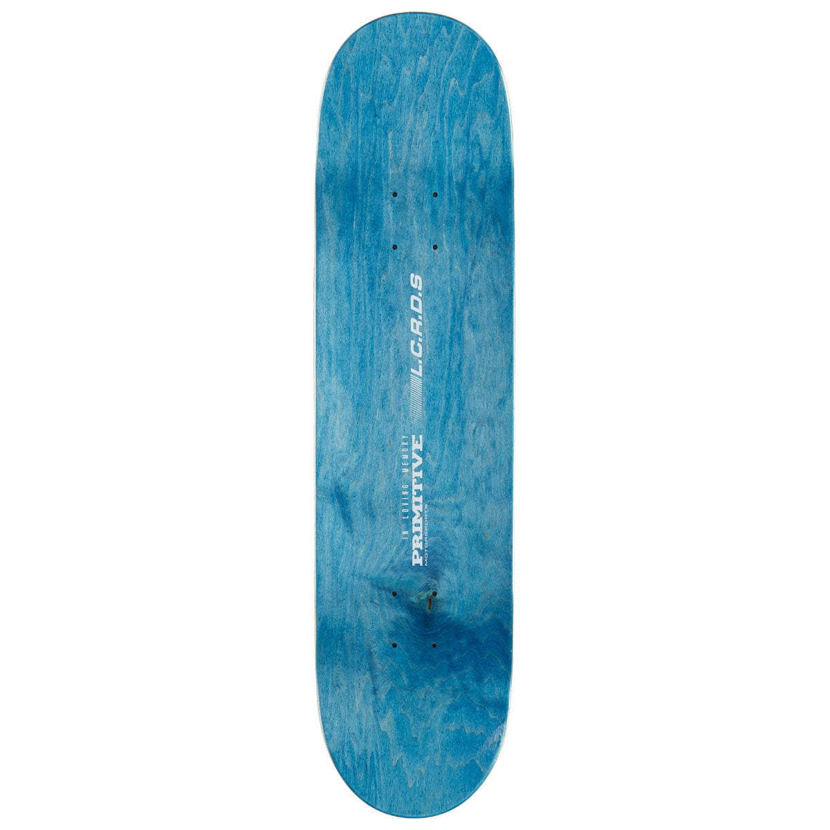 Primitive Carlos Journey Skateboard Deck - Blue - 8.125