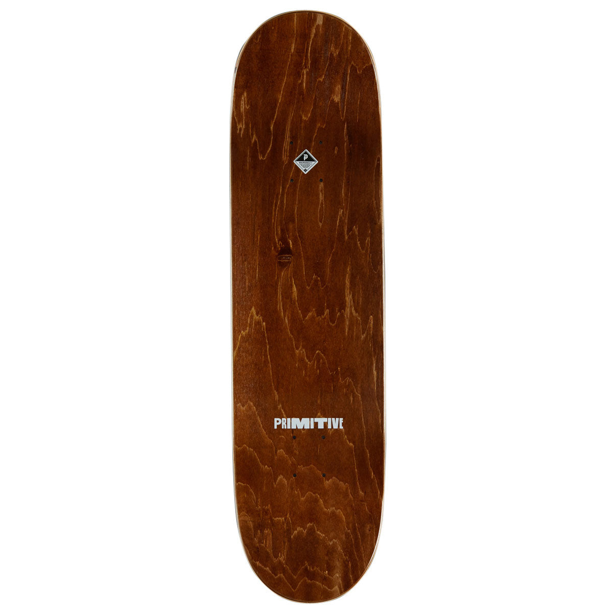 Primitive Vianna Stretch Skateboard Deck - Brown - 8.50