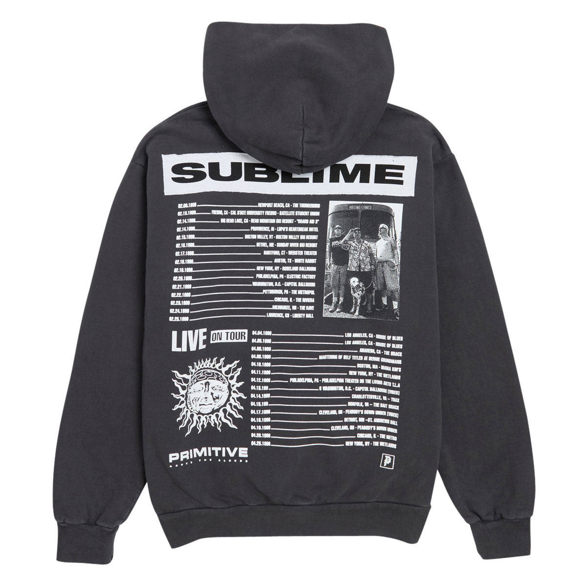 Primitive x Sublime Rise Zip Hoodie - Black image 2