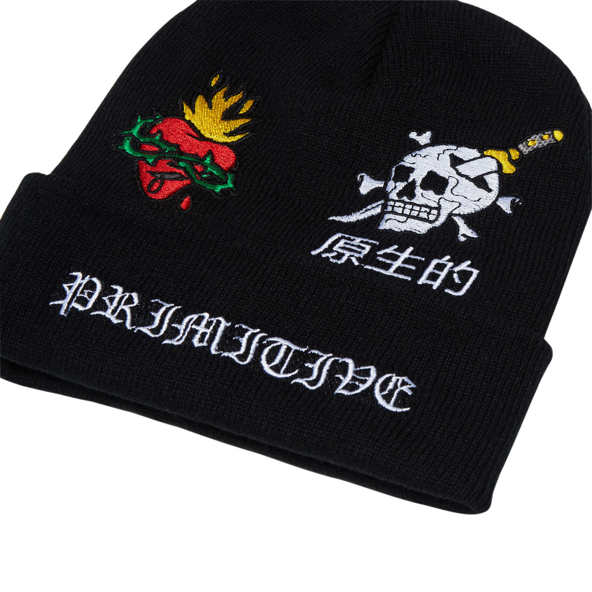 Primitive Outsider Beanie - Black image 3