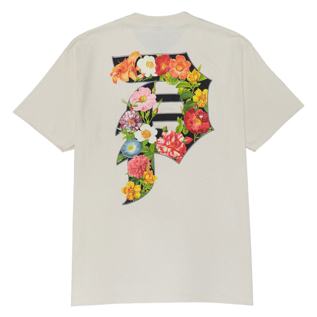 Primitive Grove T-Shirt - Cream image 1