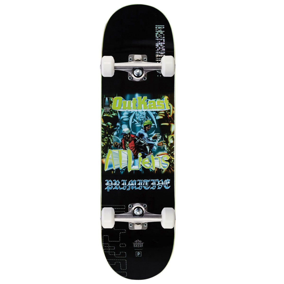 Primitive x Outkast Atliens Team Skateboard Complete - Black - 8.25