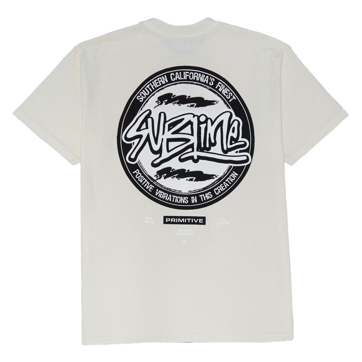 Primitive x Sublime Vibrations T-Shirt - Bone image 1