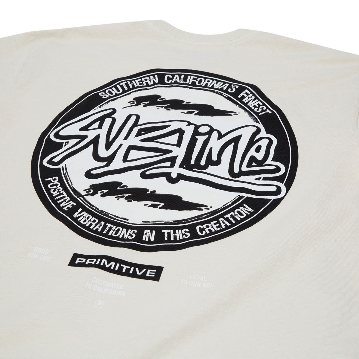 Primitive x Sublime Vibrations T-Shirt - Bone image 4